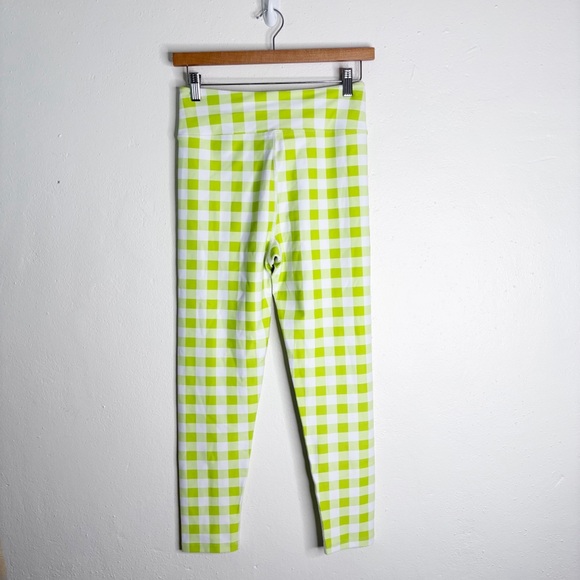 Year of Ours Gingham Veronica Leggings Size M EUC - Picture 2 of 8